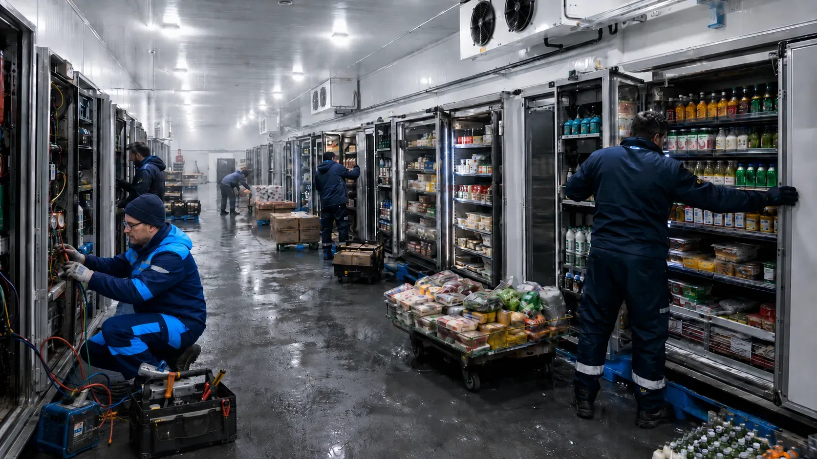 Instalación de cuarto frío y cámara de refrigeración en Guadalajara